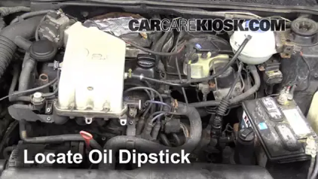 1997 Volkswagen Golf GTI 2.0L 4 Cyl. Huile Vérifier le niveau de l'huile